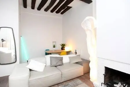 Apartmán Charms Cosiness And Design In Le Marais Paříž